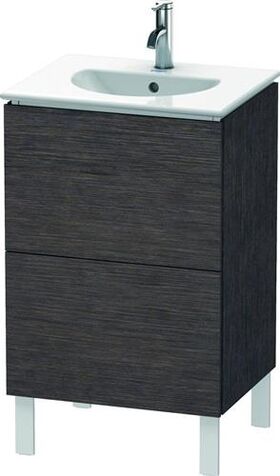 Duravit Waschtischunterbau L-CUBE 419x520x704mm eiche dunkel gebürstet