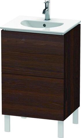 Duravit Waschtischunterbau L-CUBE 419x520x704mm nussbaum gebürstet