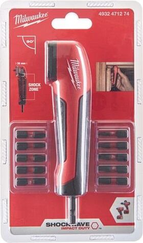 Winkelschraubervorsatz SHOCKWAVE™ RAA 1/4 Zoll MILWAUKEE