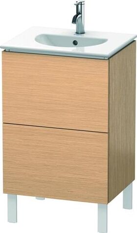 Duravit Waschtischunterbau L-CUBE 419x520x704mm eiche gebürstet