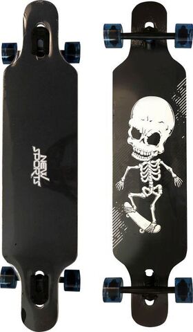 NSP Longboard Skull, L104cm, ABEC9