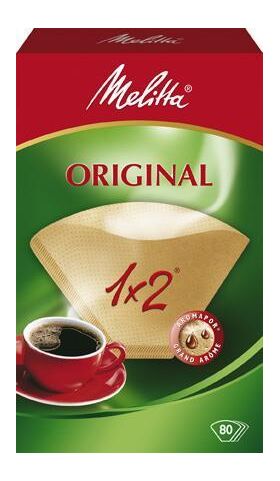 Melitta Filtertüten natur Pack 80 Stück