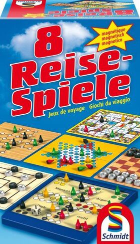 8 Reise-Spiele magnetisch