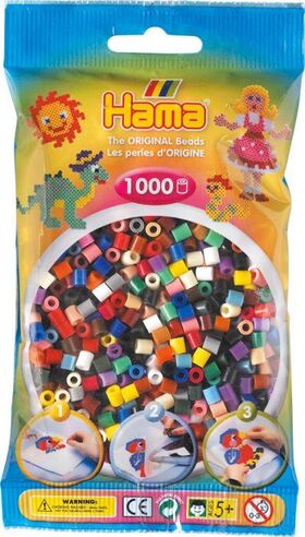 HAMA Perlen bunt 1.000 Stück