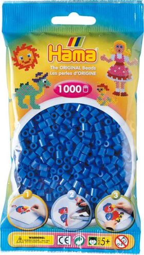 HAMA Perlen Hellblau 1.000 Stück