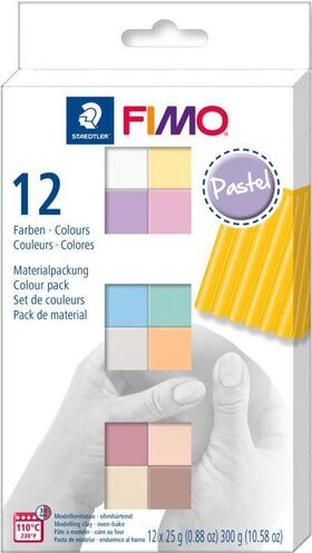 FIMO soft Pastell Colours 12 Stück