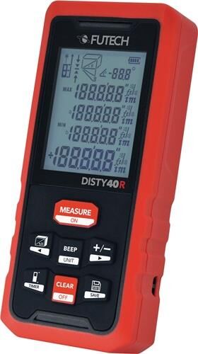 Laserentfernungsmesser DISTY 40 RED 0,05 b.40m ± 2mm IP 54