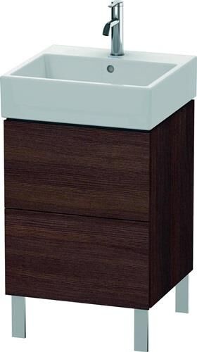 Duravit Waschtischunterbau L-CUBE 582x484x459mm kastanie dunkel