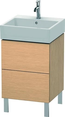 Duravit Waschtischunterbau L-CUBE 582x484x459mm eiche gebürstet