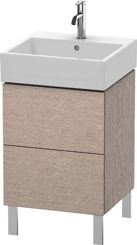 Duravit Waschtischunterbau L-CUBE 582x484x459mm eiche kaschmir