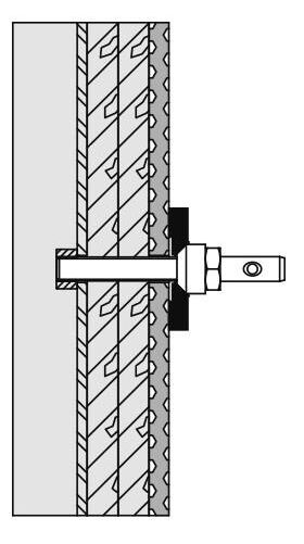 Hewi Befestigungsmaterial 801/085 Rückenstütz bds Leichtbau m mit Stahlpl.