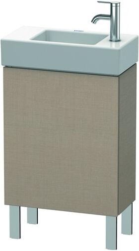 Duravit Waschtischunterbau L-CUBE 582x480x240mm, Anschlag links leinen