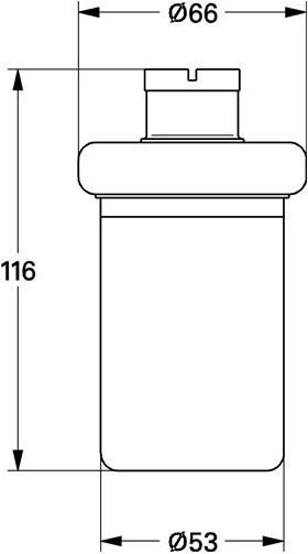 Grohe Ersatzflakon Seifenspender chrom