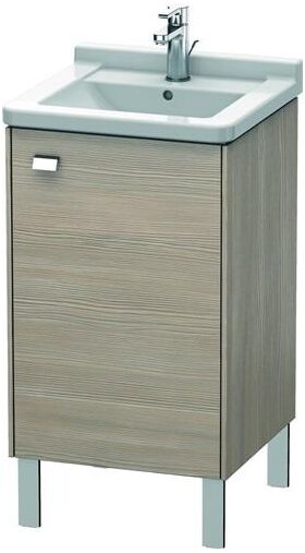 Duravit Waschtischunterbau BRIOSO 693x460x445mm Gri chr Ans re pine silver