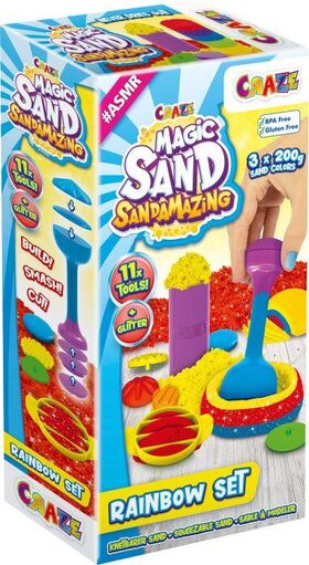 MAGIC SAND - Sandamazing- Rainbow Set