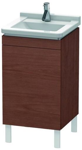 Duravit Waschtischunterbau L-CUBE 447x460x712mm Ans re Amerik. nussbaum