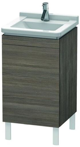 Duravit Waschtischunterbau L-CUBE 447x460x712mm Anschlag rechts pine terra