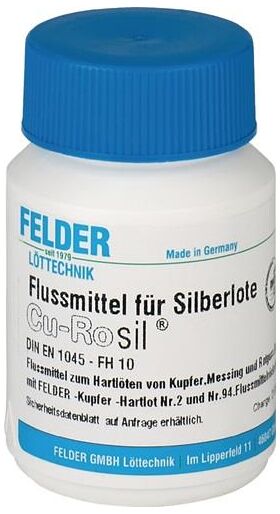 Hartlötpaste Cu-Rosil® 500-800GradC 100g FELDER