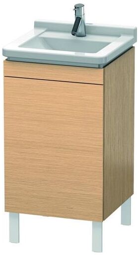 Duravit Waschtischunterbau L-CUBE 447x460x712mm Ans links eiche gebürstet