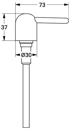 Grohe Pumpvorrichtung f Seifenspender chr