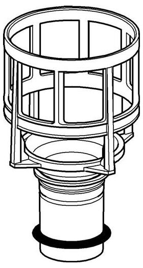 Grohe Ventilsitz f Servo-Ablaufventil unterbrechbar