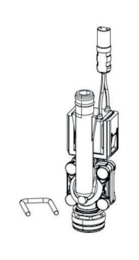 Schell Axialmagnetventil 6 V, mit Haltebügel