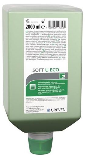 Handreiniger GREVEN® SOFT U ECO 2l lösemittelfrei 2000ml Varioflasche PHYSIODERM