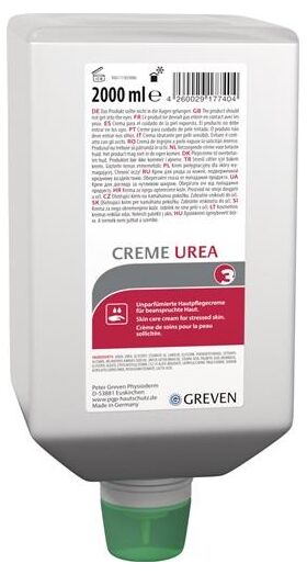 Hautpflegecreme GREVEN® CREME UREA 2l silikon-/parfümfrei GREVEN