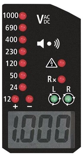 Spannungs-/Durchgangsprüfer SP 100 6-1000 V AC/6-1500 V DC
