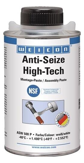 Montagepaste Anti-Seize High-Tech 500g weiß NSF H1 Dose WEICON