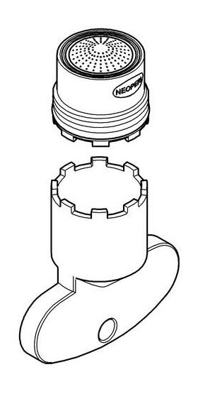 Grohe Mousseur-Set