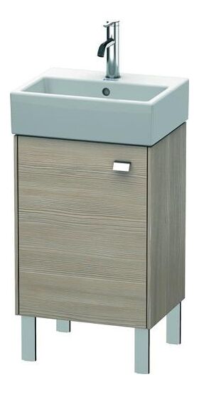 Duravit Waschtischunterbau BRIOSO 570x434x339mm Gri chr Ans li pine silver