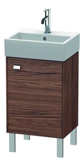 Duravit Waschtischunterbau BRIOSO 570x434x339mm Gri chr Ans re NB dunkel