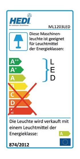 LED-Arbeitsleuchte 5 W 480 lm HEDI