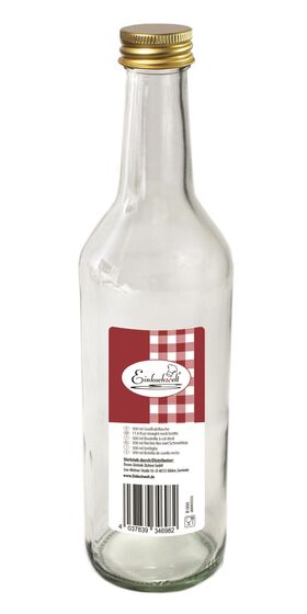 DOSEN-ZENTRALE  Gradhalsflasche 500ml 28mm PPV - 12 VPE