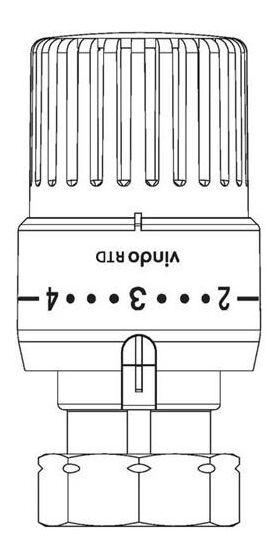 OV Thermostat vindo RTD für RTD-Ventile Danfoss