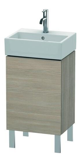 Duravit Waschtischunterbau L-CUBE 593x434x341mm Anschlag links pine silver