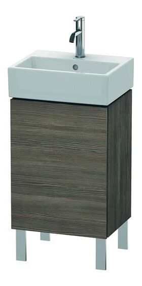 Duravit Waschtischunterbau L-CUBE 593x434x341mm Anschlag links pine terra