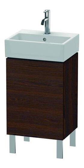 Duravit Waschtischunterbau L-CUBE 593x434x341mm Ans re nussbaum gebürstet