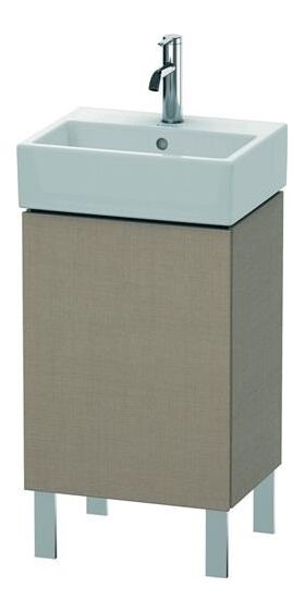 Duravit Waschtischunterbau L-CUBE 593x434x341mm Anschlag links leinen