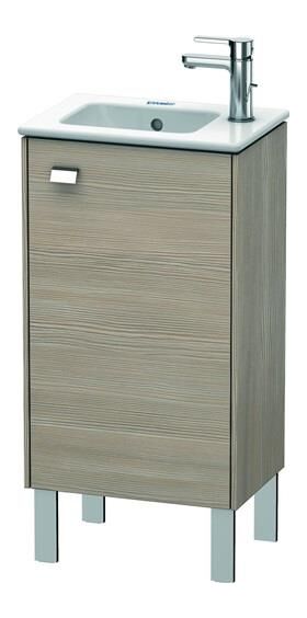 Duravit Waschtischunterbau BRIOSO 683x420x289mm Gri chr Ans re pine silver