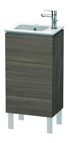 Duravit Waschtischunterbau L-CUBE 294x420x704mm Anschlag links pine terra