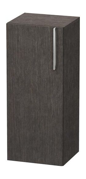 Duravit Halbhochschrank VERO 360x400x960mm Ans li Ei dunkel gebürstet