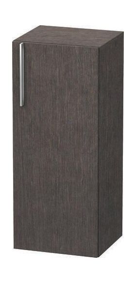 Duravit Halbhochschrank VERO 360x400x960mm Ans re Ei dunkel gebürstet