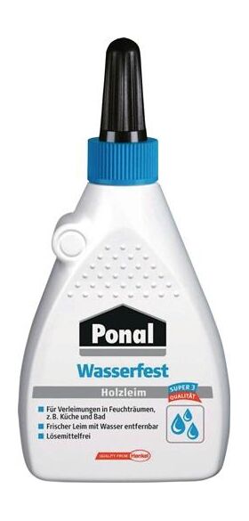 Holzleim Wasserfest/Super 3 120g EN 204: D3 Flasche PONAL