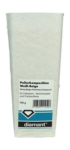 Schleif- u.Polierpaste Polierkomposition weiß-beige DIAMANT