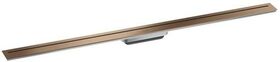 HG Fertigset AXOR Drain Duschrinne 1200mm brushed red gold