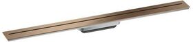 HG Fertigset AXOR Drain Duschr 90cm z Wd-mon brushed red gold