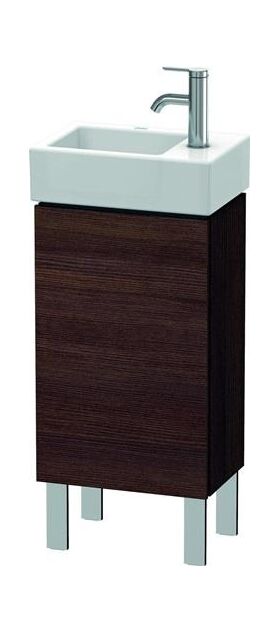 Duravit Waschtischunterbau L-CUBE 582x364x241mm Ans links kastanie dunkel