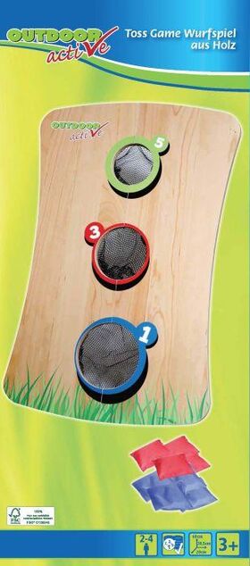 OA Toss Game Wurfspiel, aus Holz